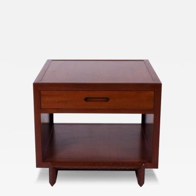 Frank Lloyd Wright Frank Lloyd Wright Taliesin Side Table Night Stand Henredon 1955