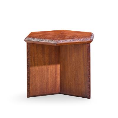 Frank Lloyd Wright Frank Lloyd Wright for Henredon Mid Century Mahogany Taliesin Side End Table