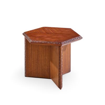 Frank Lloyd Wright Frank Lloyd Wright for Henredon Mid Century Mahogany Taliesin Side End Table