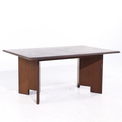 Frank Lloyd Wright Frank Lloyd Wright for Heritage Henredon MCM Taliesin Dining Table with 2 Leaves
