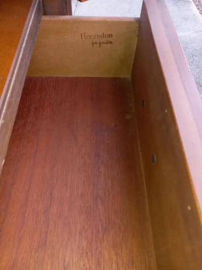 Frank Lloyd Wright Henredon Nightstand Small Cabinet