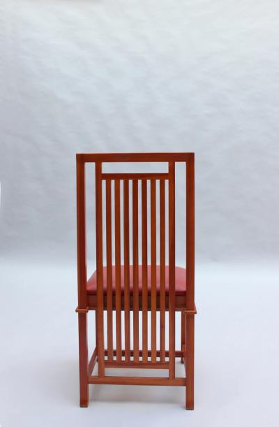 Frank Lloyd Wright Pair of Frank Lloyd Wright Coonley 2 Chairs Cassina Edition