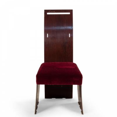 Frank Lloyd Wright Set of 16 American Mahogany Dining Chairs