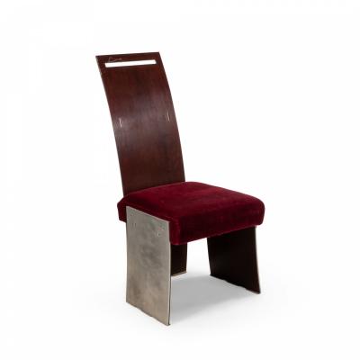 Frank Lloyd Wright Set of 16 American Mahogany Dining Chairs