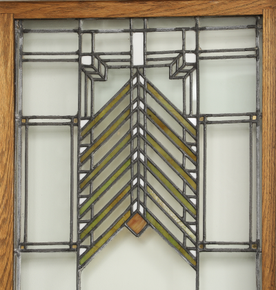 Frank Lloyd Wright Window from the J J Walser Jr House