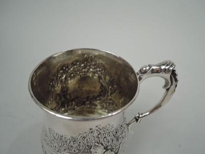 Frank Robert Harper English Victorian Mug with Robinson Crusoe Friday After Lydon