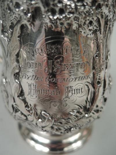 Frank Robert Harper English Victorian Mug with Robinson Crusoe Friday After Lydon