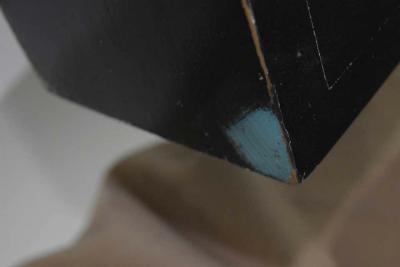 Frank Stella Inspired Large Painting on Board