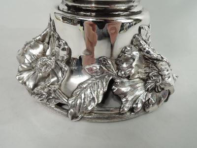 Frank W Smith Antique American Art Nouveau Sterling Silver Loving Cup