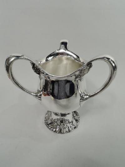 Frank W Smith Antique American Art Nouveau Sterling Silver Loving Cup