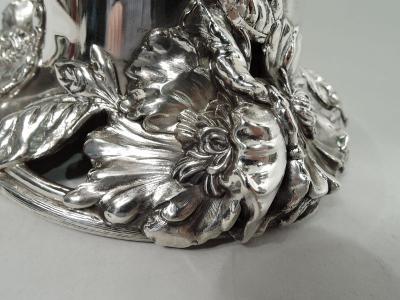Frank W Smith Antique American Art Nouveau Sterling Silver Loving Cup