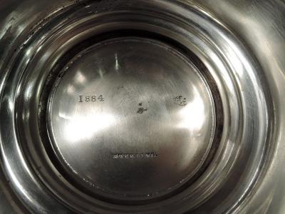 Frank W Smith Antique American Art Nouveau Sterling Silver Loving Cup