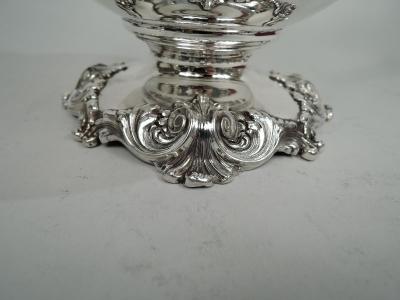 Frank W Smith Antique American Edwardian Classical Sterling Silver Water Pitcher