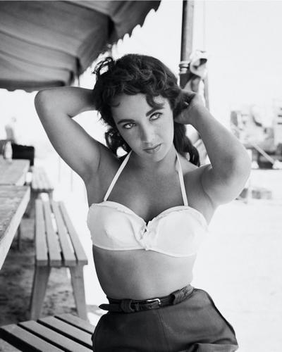 Frank Worth Elizabeth Taylor As Leslie Benedict