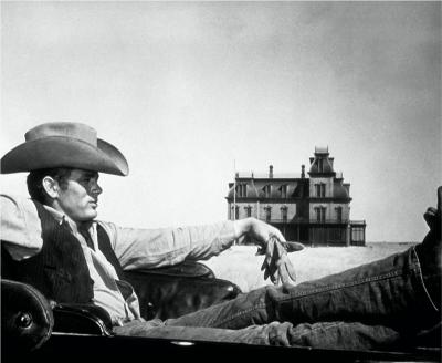 Frank Worth James Dean Reclining in Giant