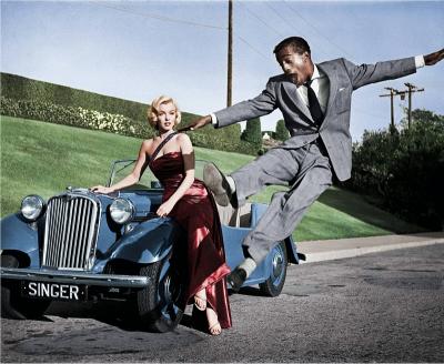 Frank Worth Marilyn Monroe and Sammy Davis Jr in How to Marry a Millionaire