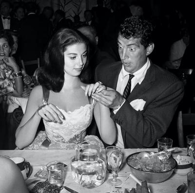 Frank Worth Pier Angeli and Dean Martin