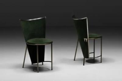 Frans van Praet Frans Van Praet Dining Chairs Belgium 1990s