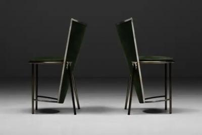Frans van Praet Frans Van Praet Dining Chairs Belgium 1990s