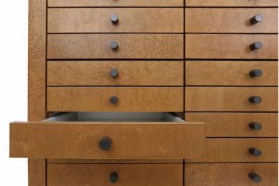 Frans van Praet Large Multi Drawer Designer Cabinet by Frans Van Praet 1980s