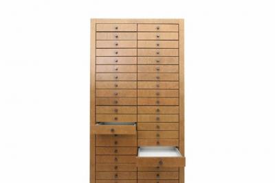 Frans van Praet Large Multi Drawer Designer Cabinet by Frans Van Praet 1980s