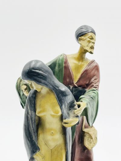 Franz Bergmann Bronze Nude Figural Sculpture by Franz Xaver Bergmann
