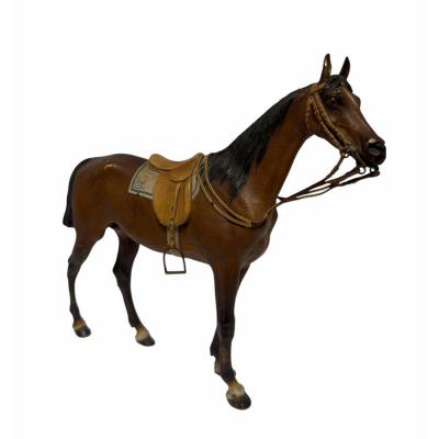 Franz Bergmann Large Antique Vienna Bronze Horse Sculpture by Franz Bergman