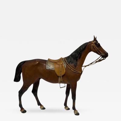 Franz Bergmann Large Antique Vienna Bronze Horse Sculpture by Franz Bergman