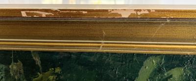 Franz Elsner Painting of Two Donkeys or Burros by Franz Elsner Austria 1960