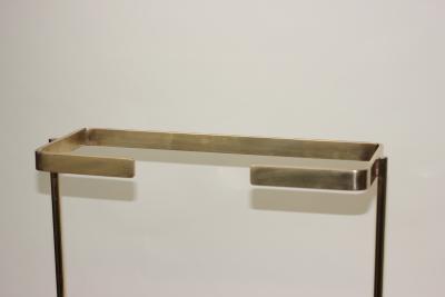 Franz Hagenauer Brass Iron Mid Century Modern Umbrella Stand by Franz Hagenauer 1955 Austria