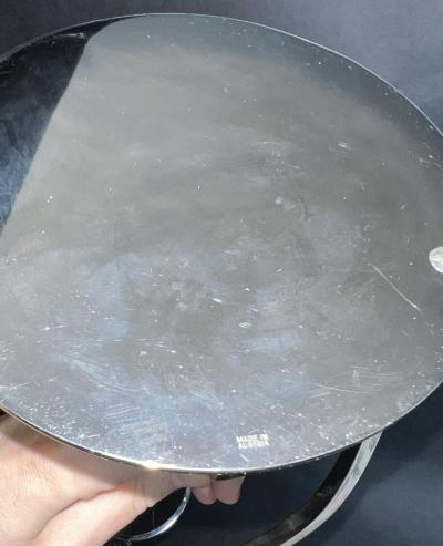 Franz Hagenauer Franz Hagenauer Modernist Nickel Plated Brass Sculpture of Dancer 1986 Austria