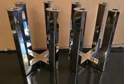 Franz Hagenauer Franz Hagenauer Table Service with Center Bowl and Pair of Candlesticks