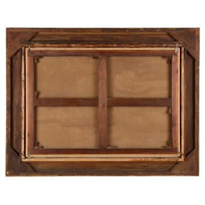 Franz Richard Unterberger Large antique oil painting of an Italian street scene by Franz R Unterberger