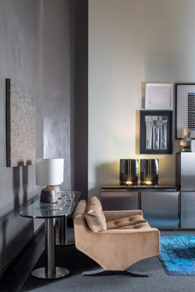 Franz Sartori Italian Sofa in beige corduroy by Franz Sartori for Flexform 1970