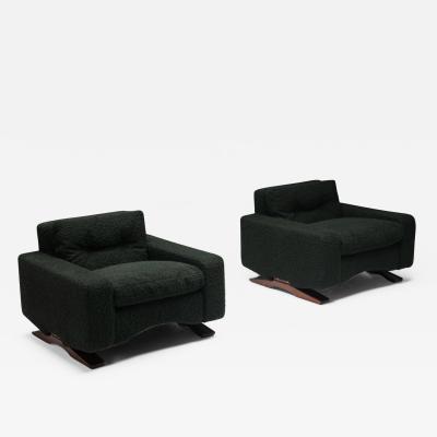 Franz Sartori Lounge Chairs Set Designed By Franz Sartori 1960s