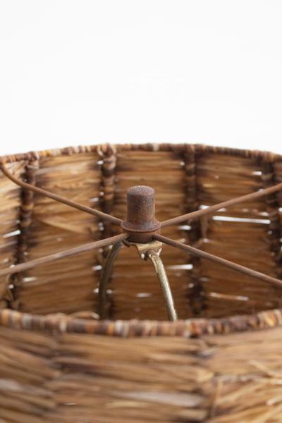 Franz West Industrial Chain Link Floor Lamp France 1950s