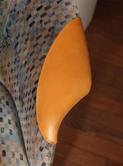 Franz Wittman Pair of Post modern Armchairs by Franz Wittman