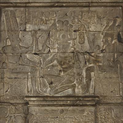 Franz Xaver Bergmann Viennese cold painted bronze Egyptian monument letterbox by Bergman