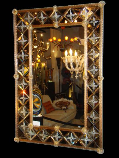 Fratelli Barbini Beveled Venetian Mirror
