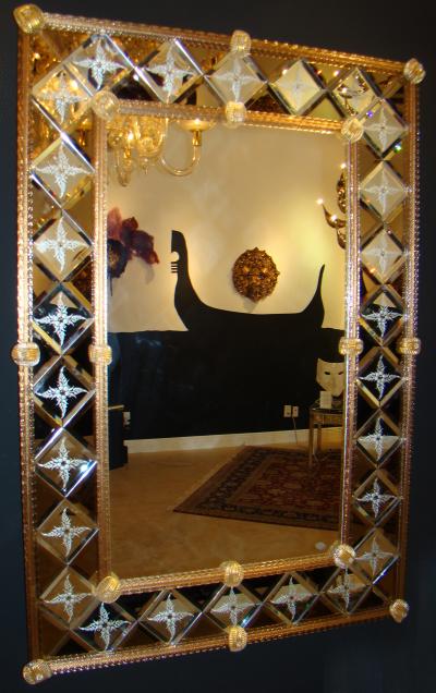 Fratelli Barbini Beveled Venetian Mirror