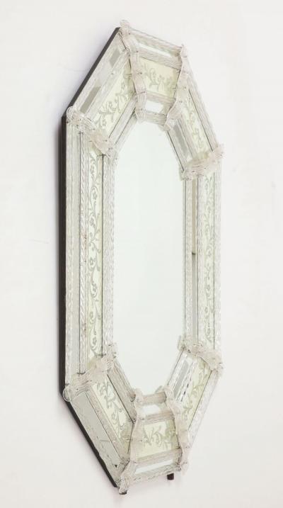 Fratelli Barbini Fratelli Barbini Venetian Etched Mirror