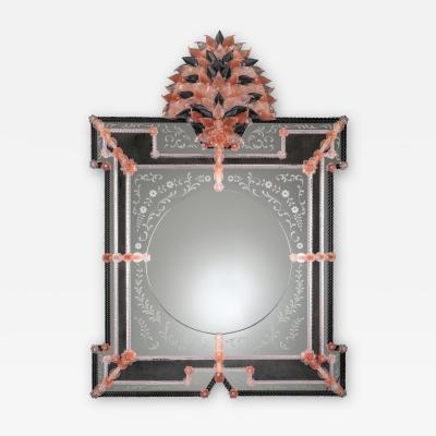 Fratelli Barbini Nefertari Venetian Mirror Created for Venice Glass Week