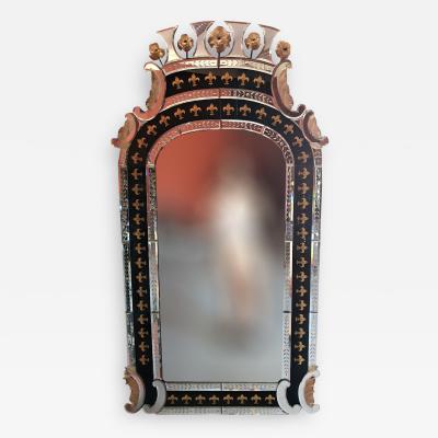 Fratelli Barbini Vintage Venetian Mirror by Fratelli Barbini of Murano