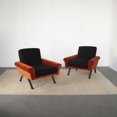 Fratelli Saporiti Saporiti armchairs 1960s