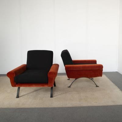 Fratelli Saporiti Saporiti armchairs 1960s