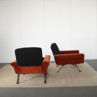 Fratelli Saporiti Saporiti armchairs 1960s