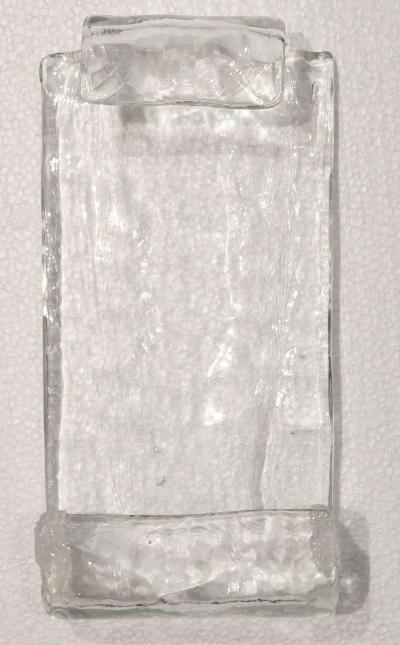 Fratelli Toso 1970s Pair of Chandeliers or Lantern by Fratelli Crystal of Murano