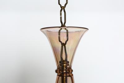 Fratelli Toso Murano glass chandelier by Fratelli Toso Italy circa 1950s