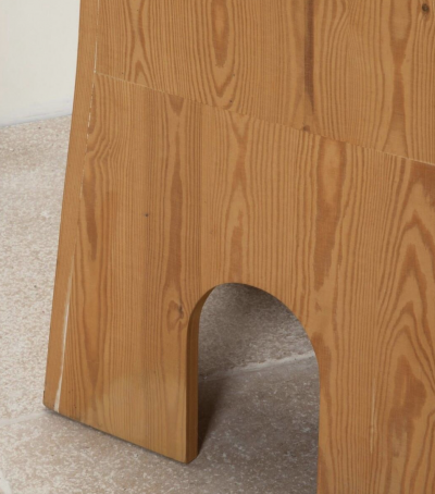 Fratina Chair by Mario Ceroli for Mobili Nella Valle for Poltronova Italy 1972