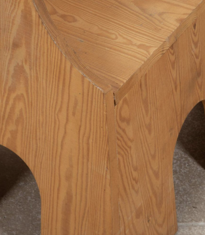 Fratina Chair by Mario Ceroli for Mobili Nella Valle for Poltronova Italy 1972